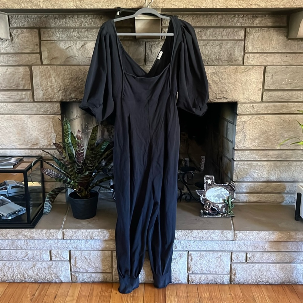 Intimately by Free People Lotta Love Romper gently used black